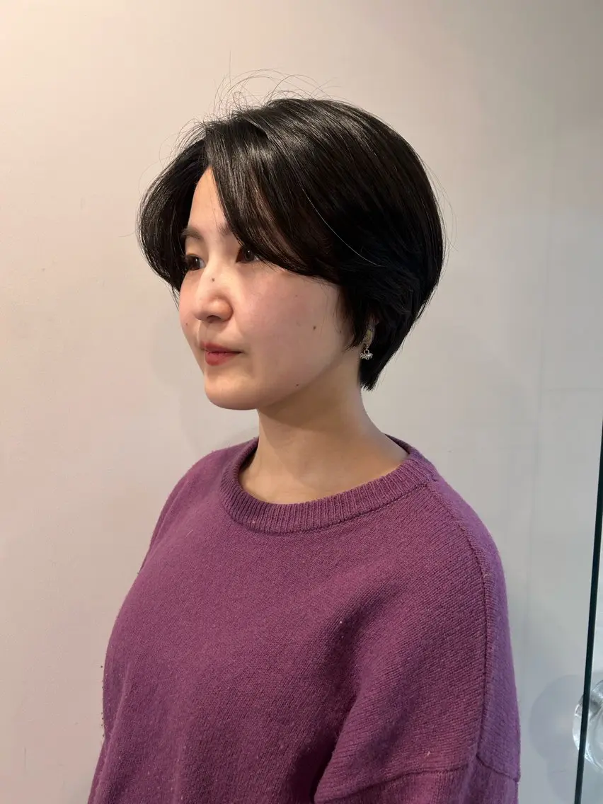 ショート ショートヘア カット トリートメント ヘッドスパ メンズカット/新宿 /みづき🌙のヘアスタイル