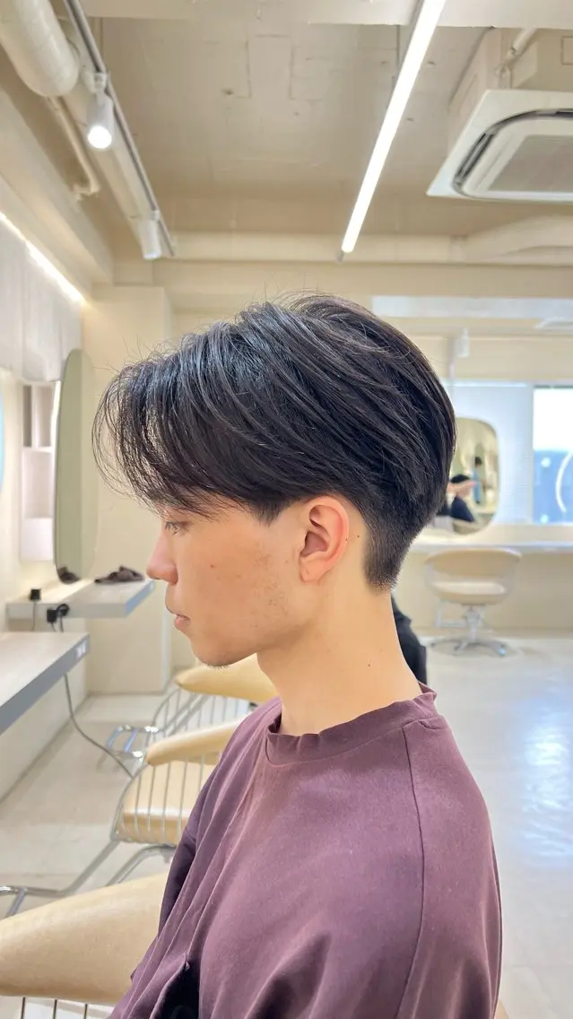 メンズ 横浜/ショート/ レイヤーカットのヘアスタイル