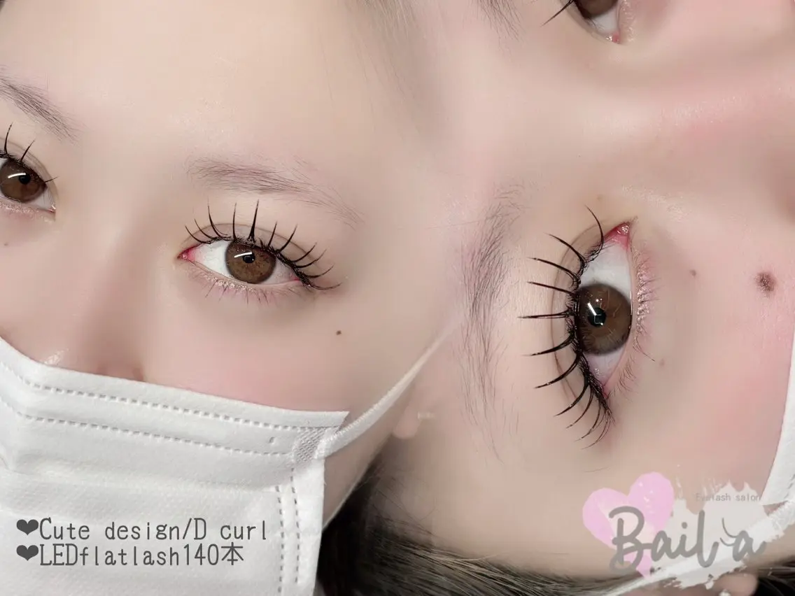 マツエク・マツパ マツエク eyesalon Bailaのマツエク・マツパデザイン