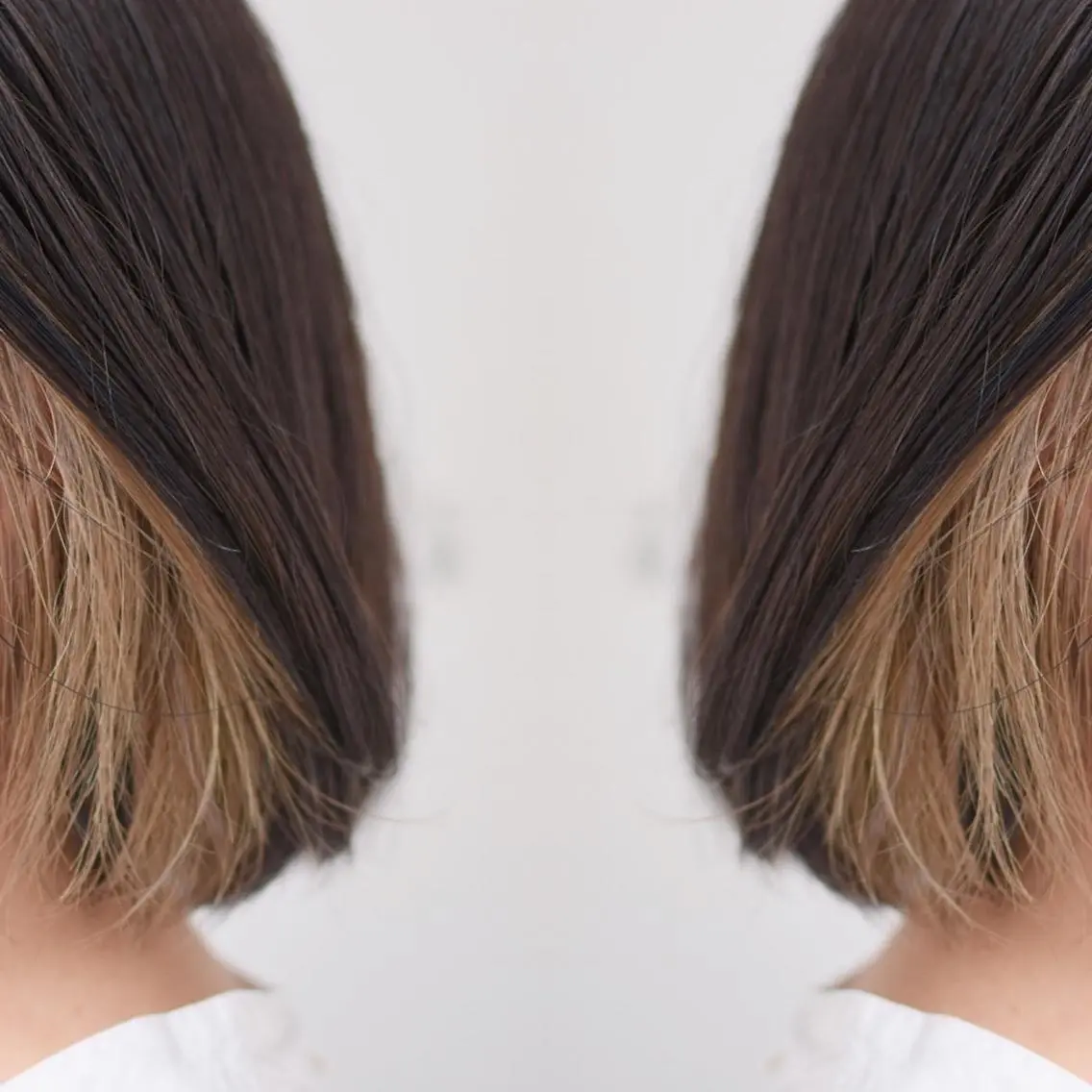 ショート カラー ヘアアレンジ インナーカラー 顔周りカット カット ヘアカラー トリートメント 竹内啓太 ボブのヘアスタイル