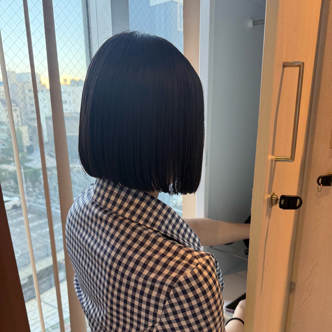 ショート 切りっぱなしボブ ボブ 似合わせカット カット SHIZU ❄️⋆.˚のヘアスタイル
