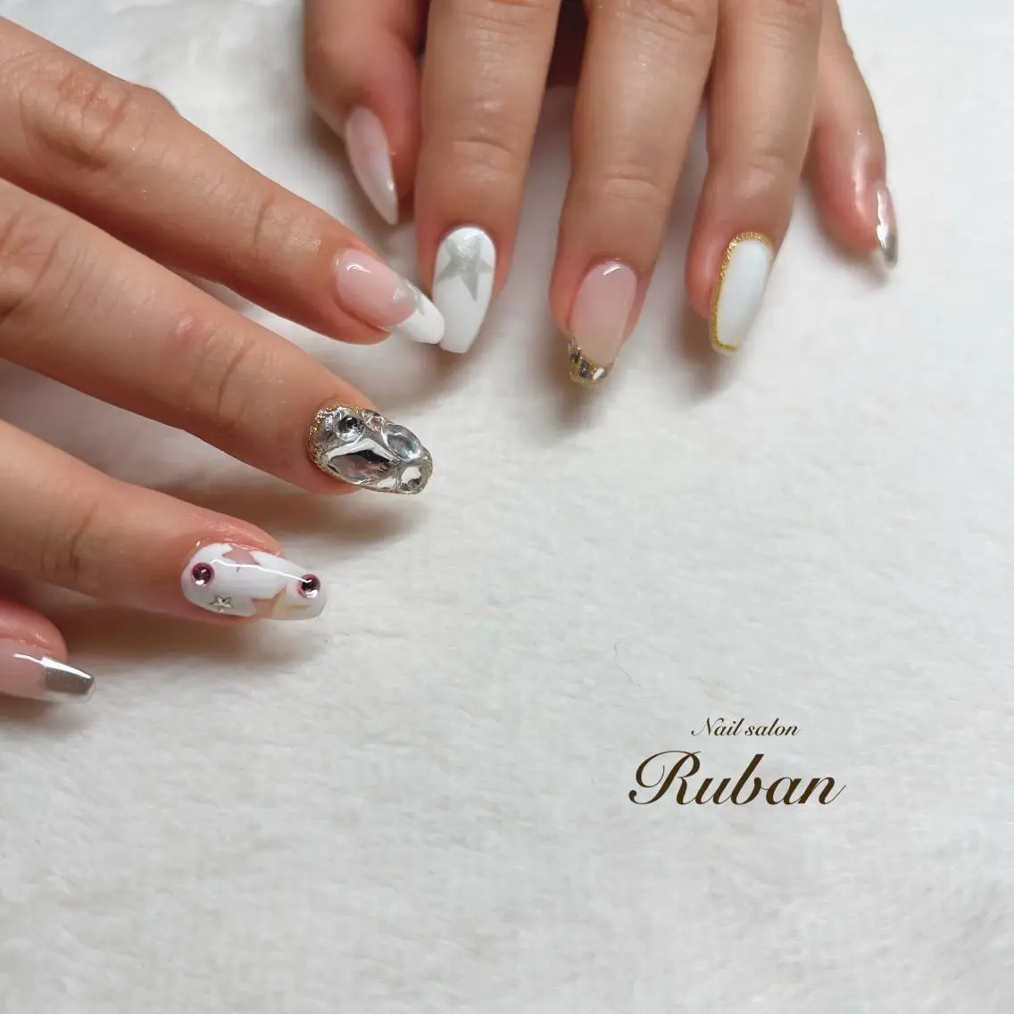 ネイル Nail salon Rubanのネイルデザイン