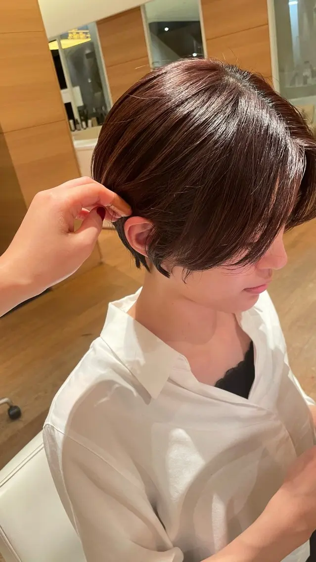 【9月限定】カットモデル（ショートヘアの女性限定）の写真