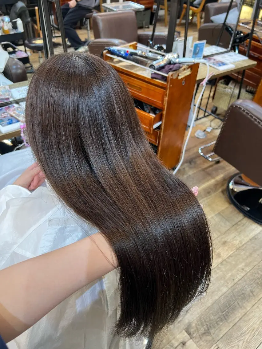 ロング カラー ヘアカラー トリートメント るあ/カラー /トリートメント🫧のヘアスタイル