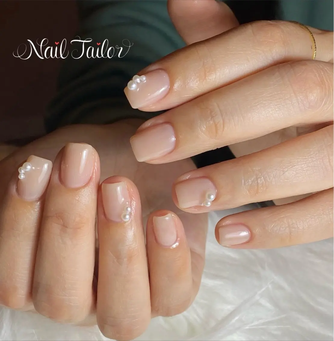ネイル ジェルネイル オフィスネイル シンプルネイル ブライダルネイル ハンドネイル NailTailor ネイルテイラーのネイルデザイン