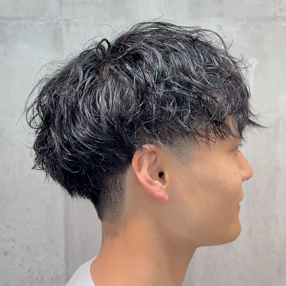 ショート パーマ ヘアアレンジ メンズ MENIN メンズ サロン 望月 涼太のヘアスタイル