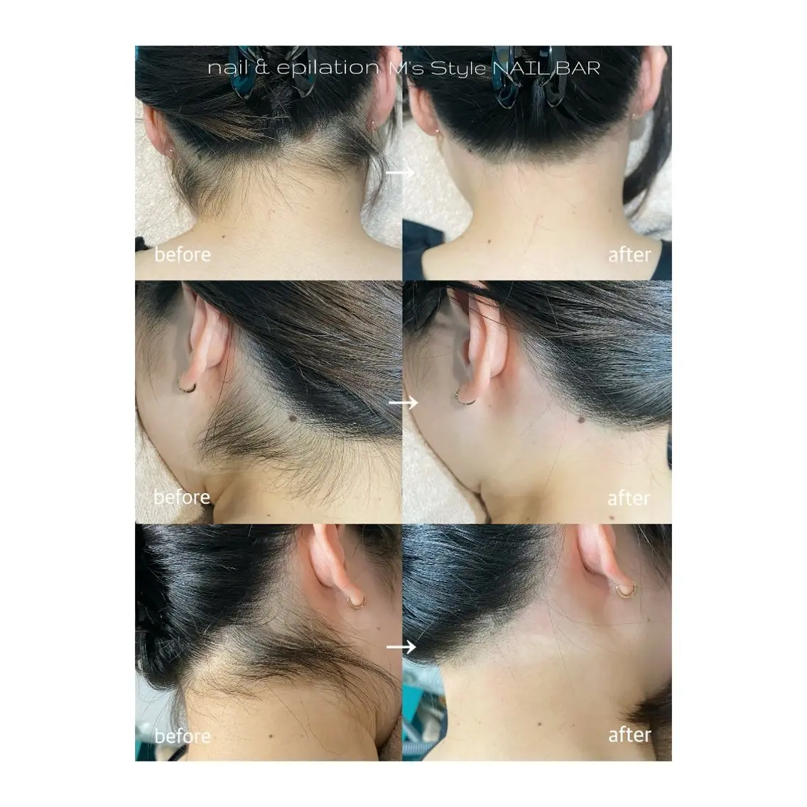 脱毛 M's Style NAIL BARのネイルデザイン