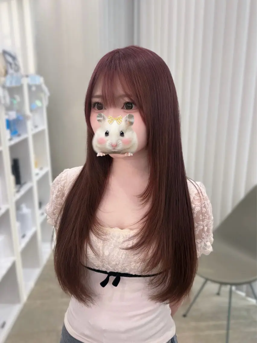 【ミディアム.ロング限定】レディースカットモデル(土日祝+660円)の写真