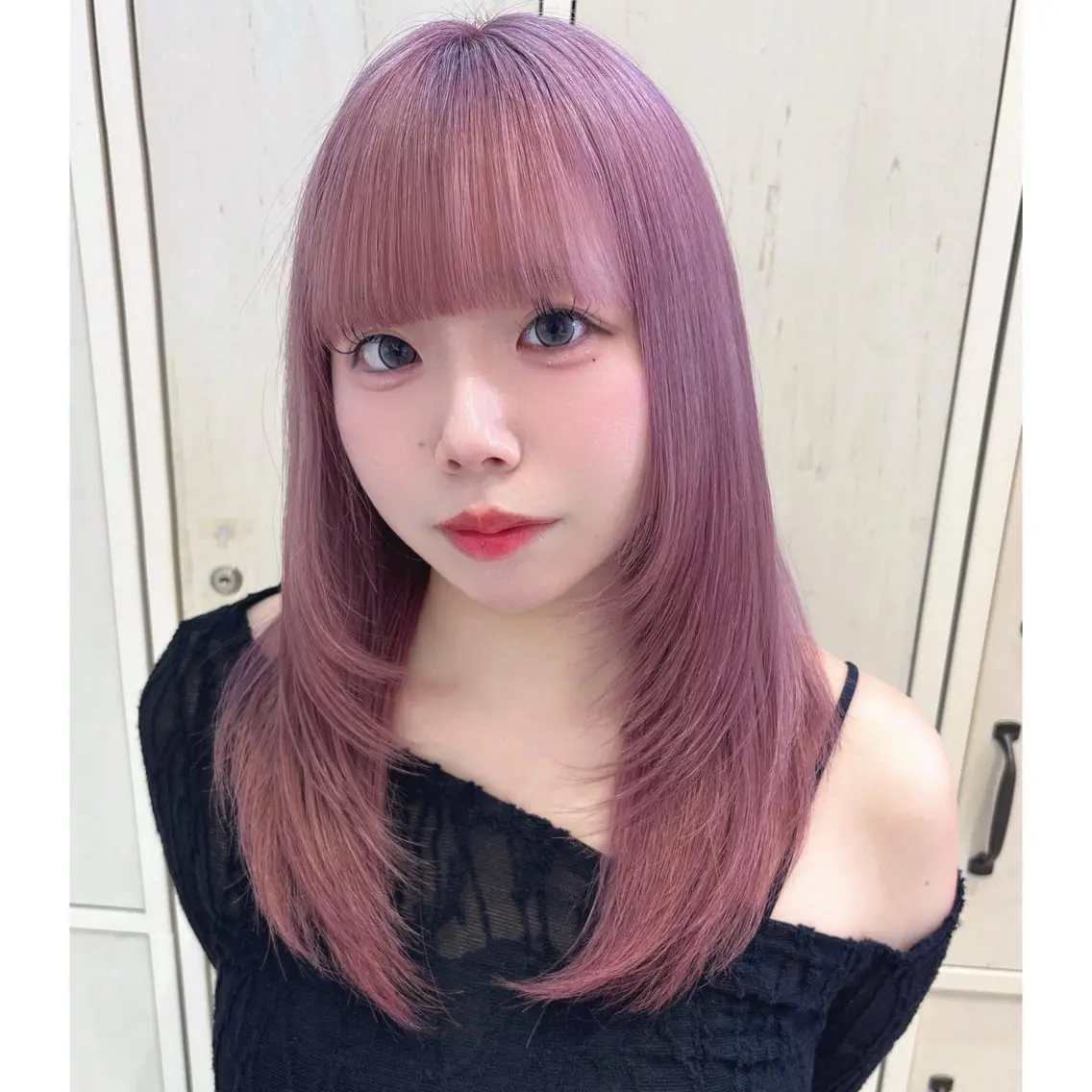 セミロング ヘアカラー Lee 梅田 kurumiのヘアスタイル