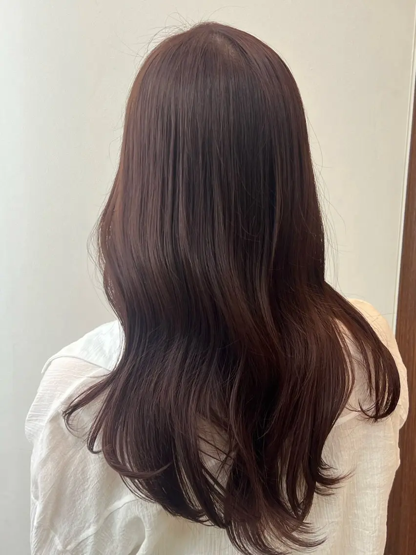 カラー ピンクカラー ヘアカラー 宮田 かやののヘアスタイル