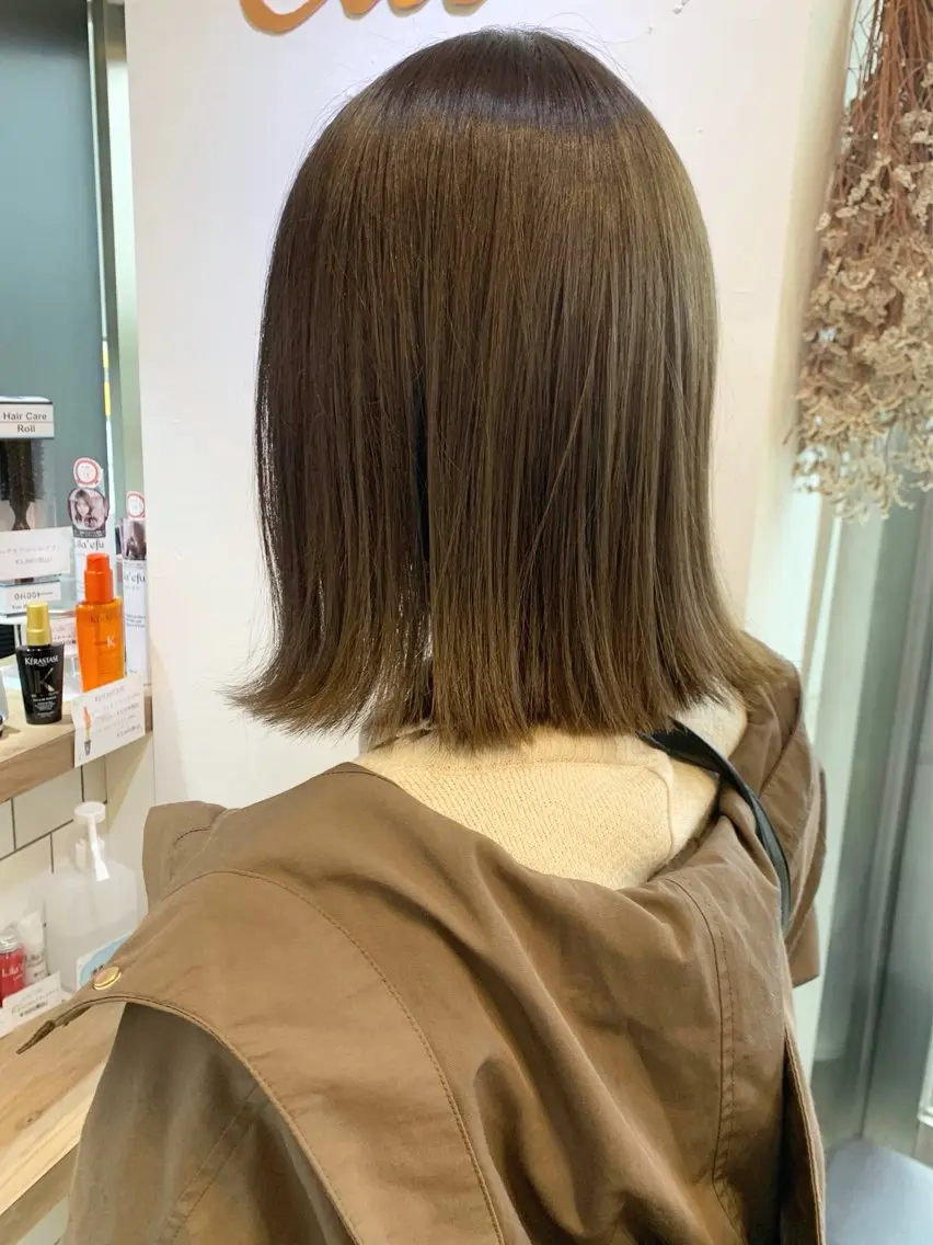 | ボブ|🧴カット+ローズトリートメント 🧴( 注意事項を必ずお読みください⚠︎︎)の写真