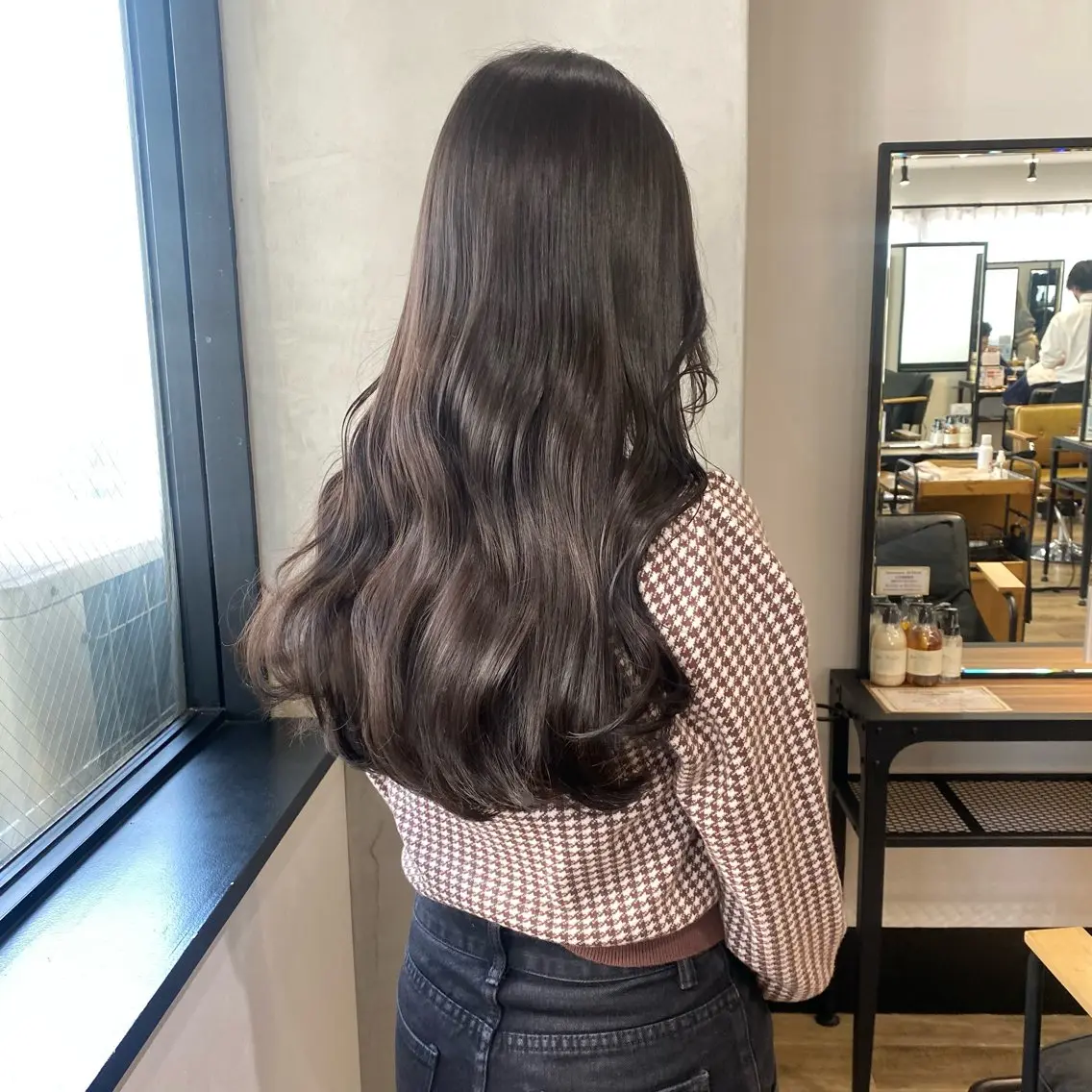 ロング カラー ヘアセット otoha✳︎ くすみ艶カラーのヘアスタイル