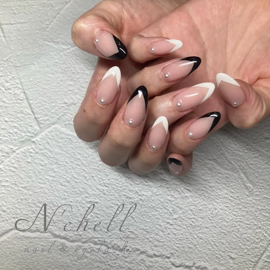 💜ベイビーブーマー/チークネイル/バーチャルフレンチ💅オフあり💜の写真