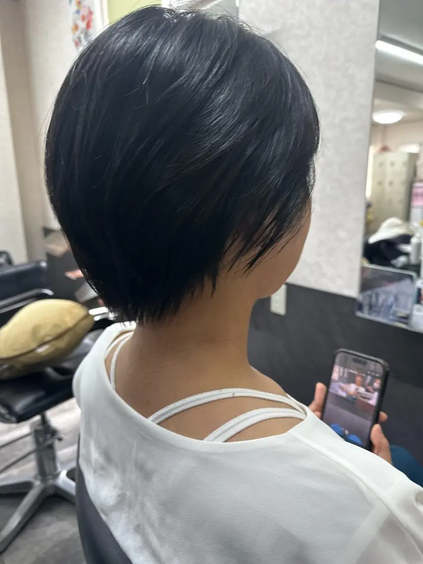 ショート エンゼルス美容室斉間 圭司のヘアスタイル
