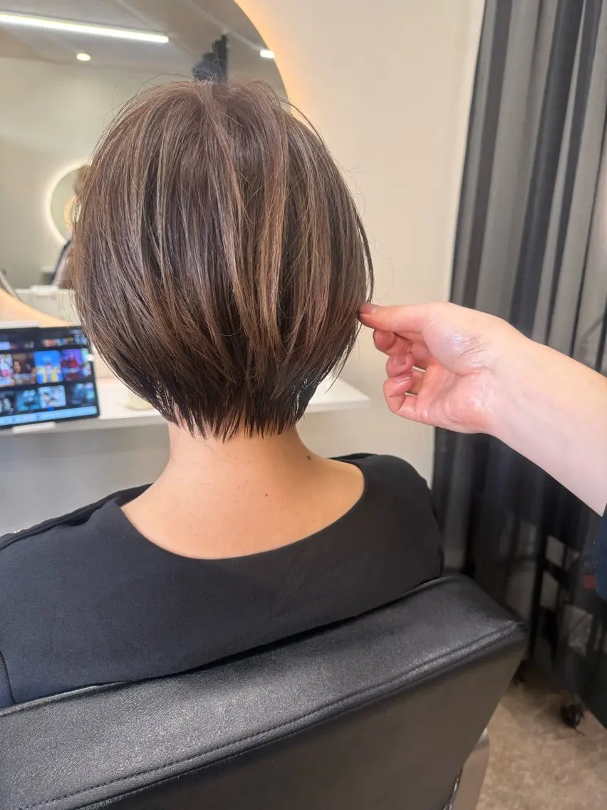 ショート くびれヘア ショートヘア カット トリートメント 6月期間限定 今だけクーポンありのヘアスタイル