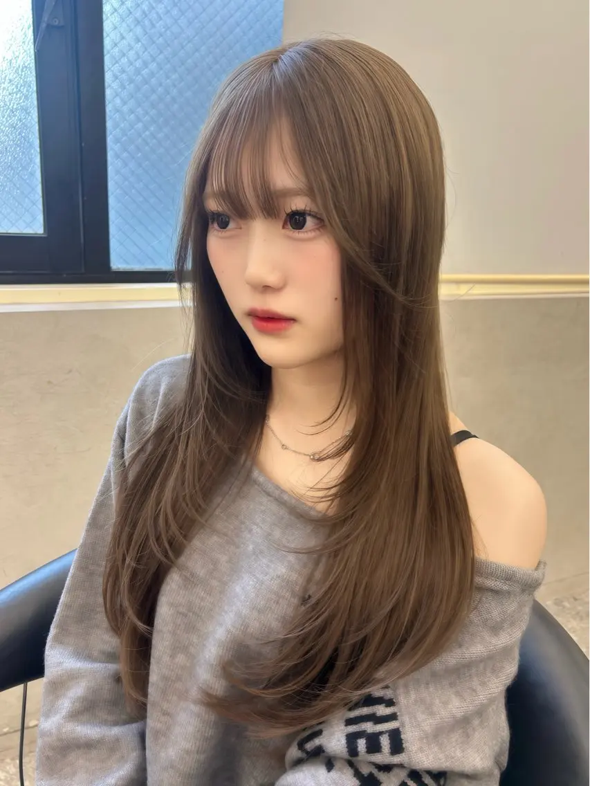 ロング あ い か 🎀 レイヤーカットのヘアスタイル