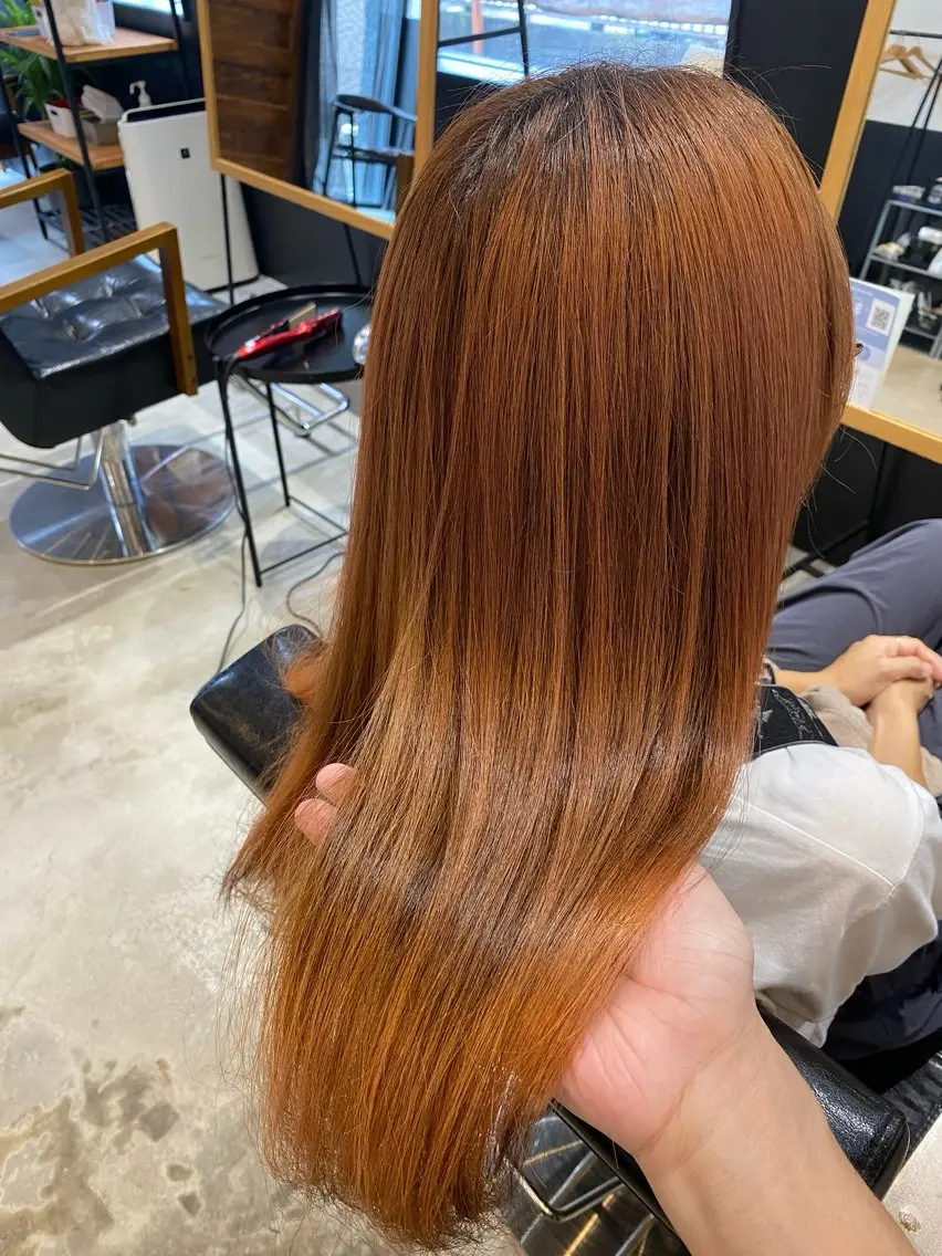 ⭐️オススメ⭐️【✨髪質改善✨】酸熱トリートメントのみ（シャンプーブロー付🧴　カットなし）の写真