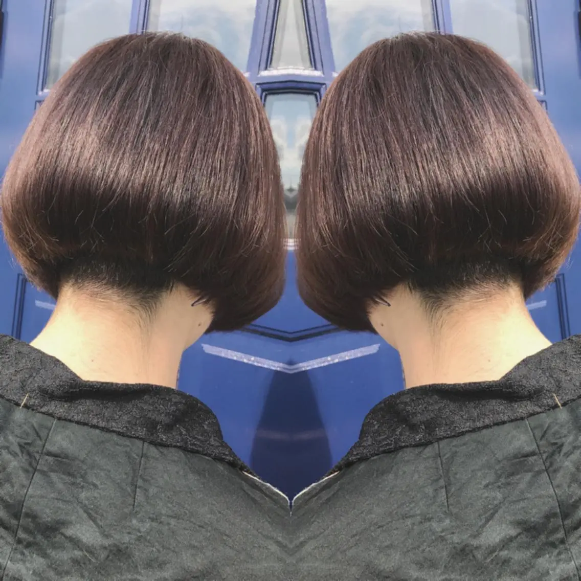 ミディアム カラー 重政 和樹のヘアスタイル