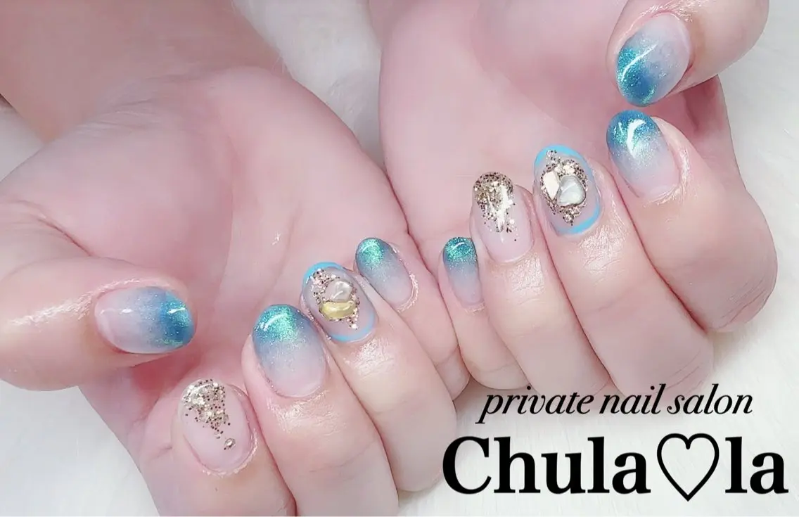 ネイル ハンドネイル Chula♡la 豊見城市高安のネイルデザイン