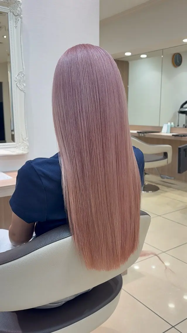 ロング カット ヘアカラー 透明感カラー/ 松井克樹のヘアスタイル