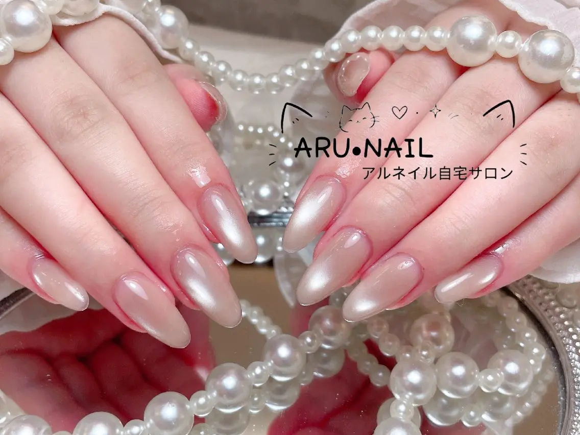 ネイル ワンカラーネイル ARU·NAIL 自宅サロン港区宝神のネイルデザイン