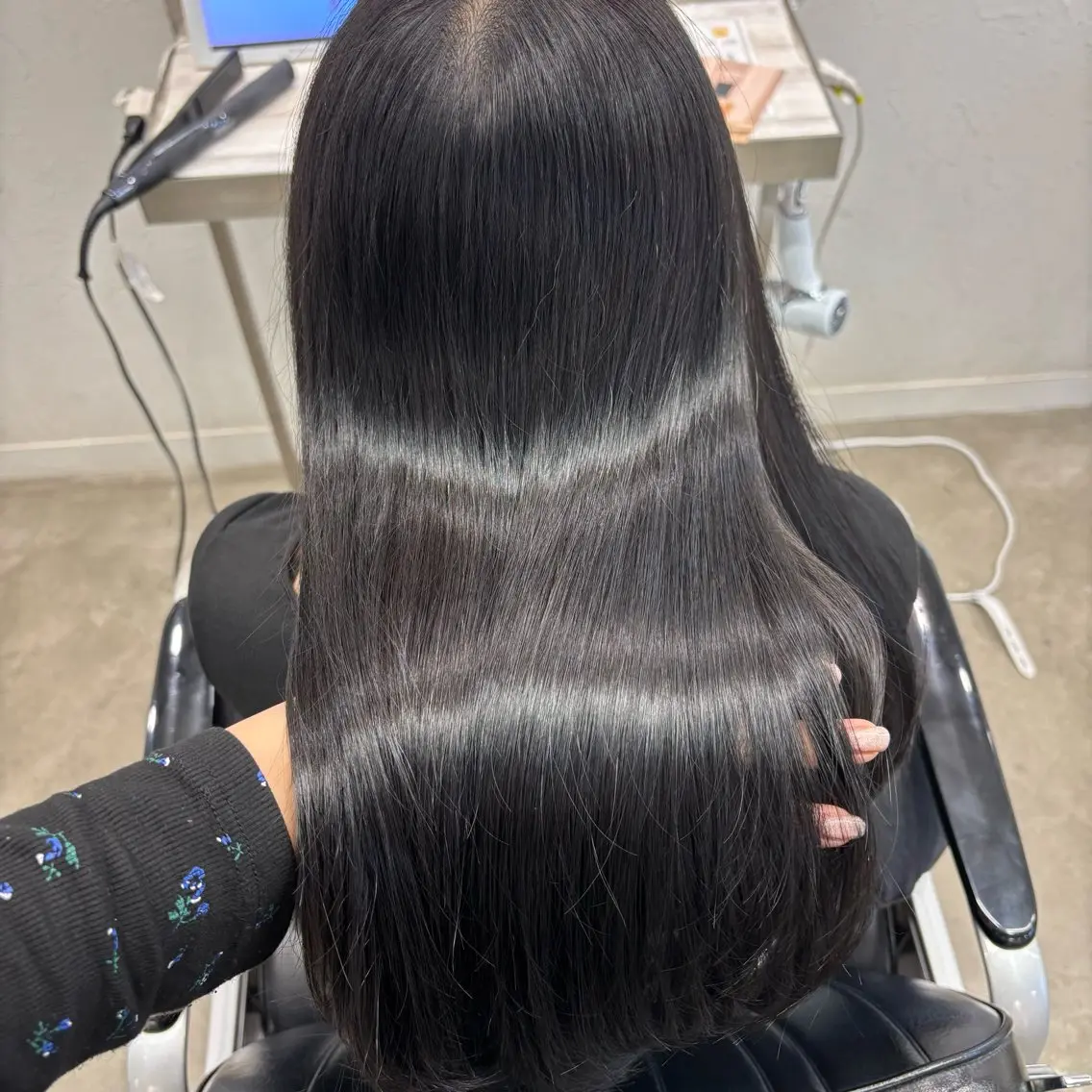 ロング カラー カット ヘアカラー 縮毛矯正 髪質改善ストレート /暖色カラー🎀🪞のヘアスタイル
