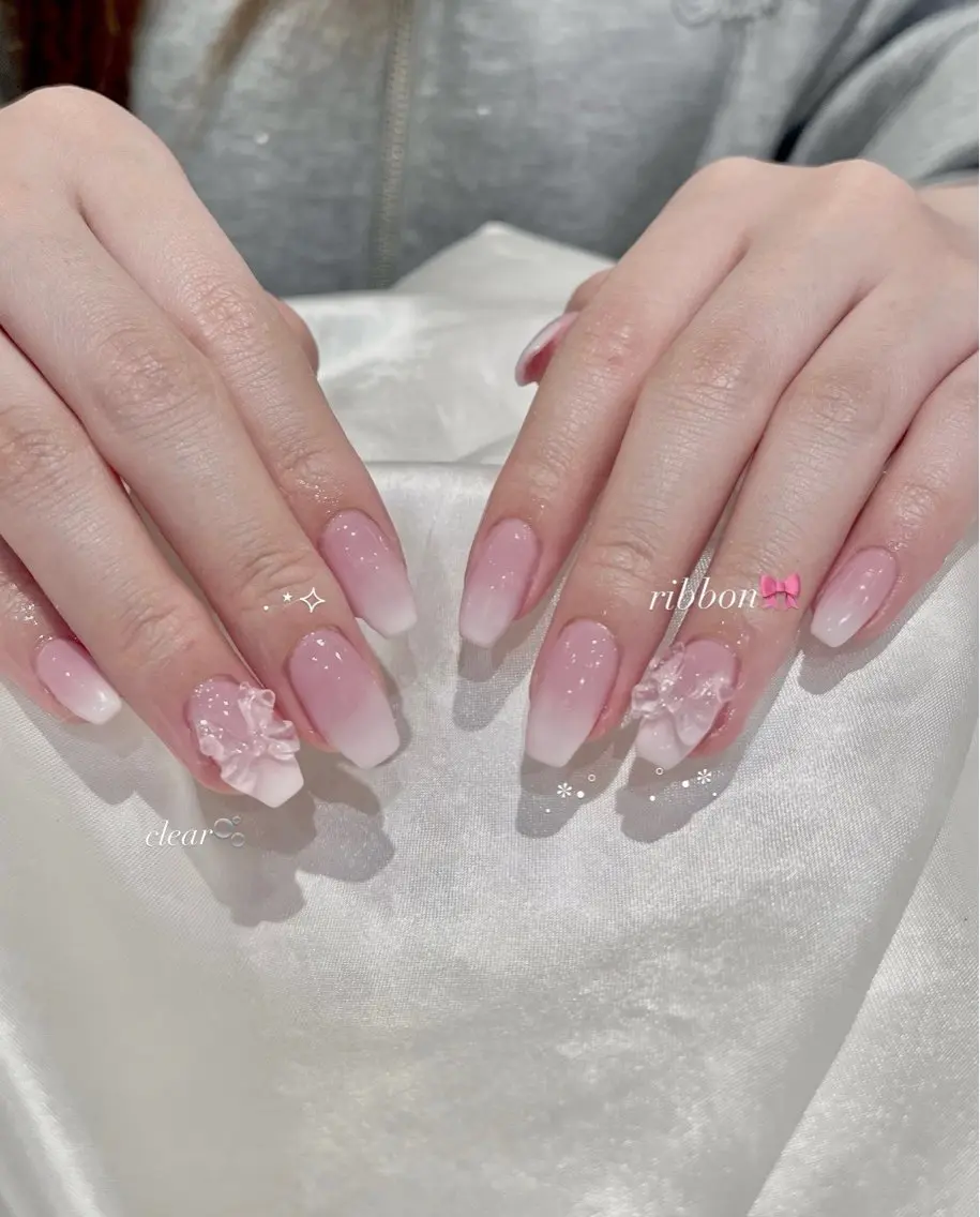 ネイル グラデーション ハンドネイル yua ⋆. 𐙚 ˚のネイルデザイン