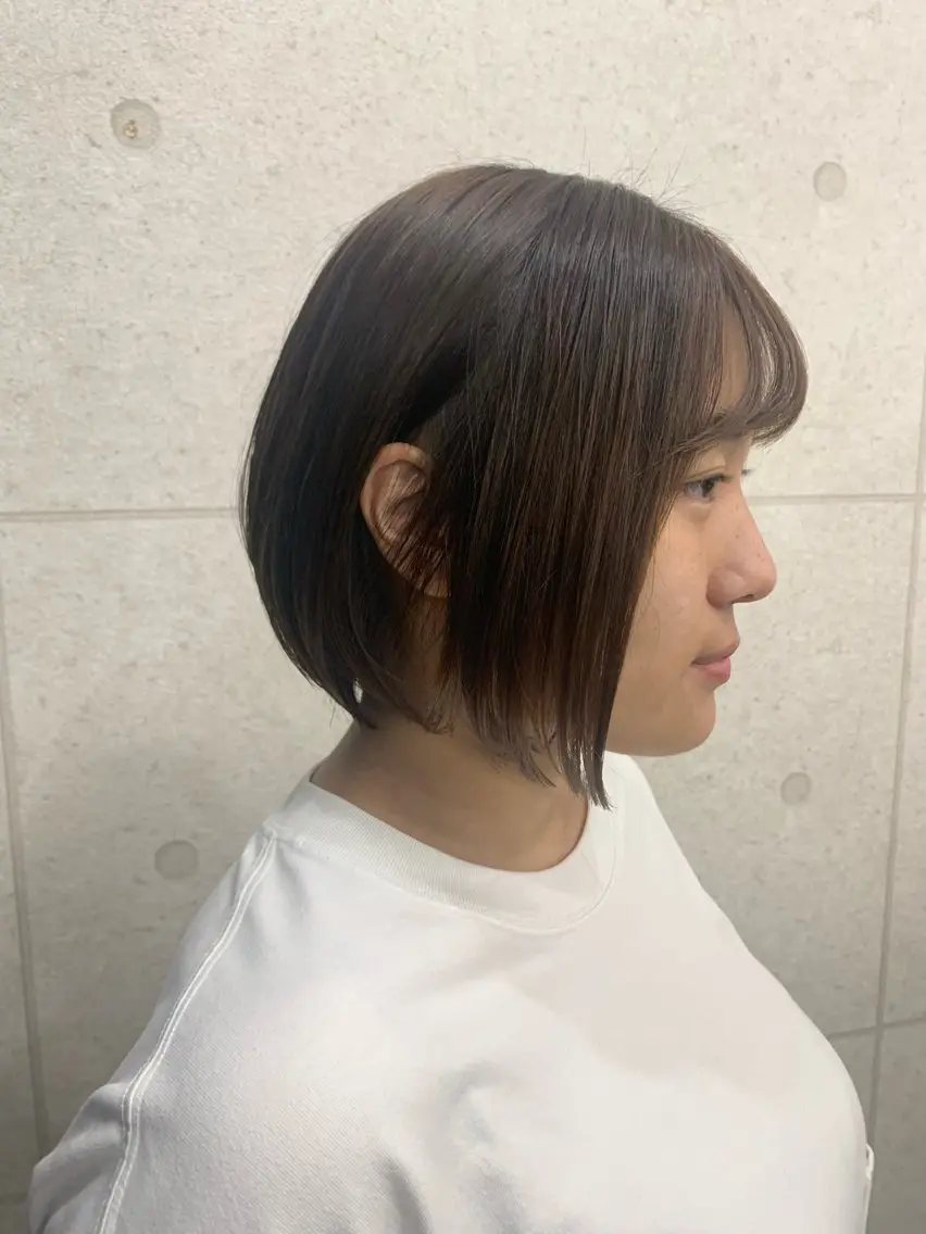 ショート ショートボブ ボブ ショートヘア Rina🪄 韓国風レイヤーcutのヘアスタイル