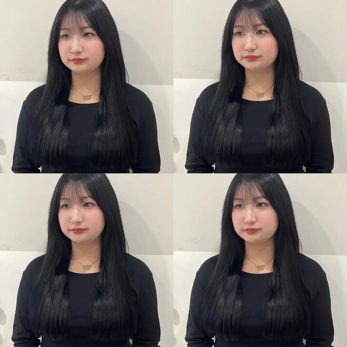 ミディアム カラー 🦋REISA🦋 エクステ×ハイトーンのヘアスタイル