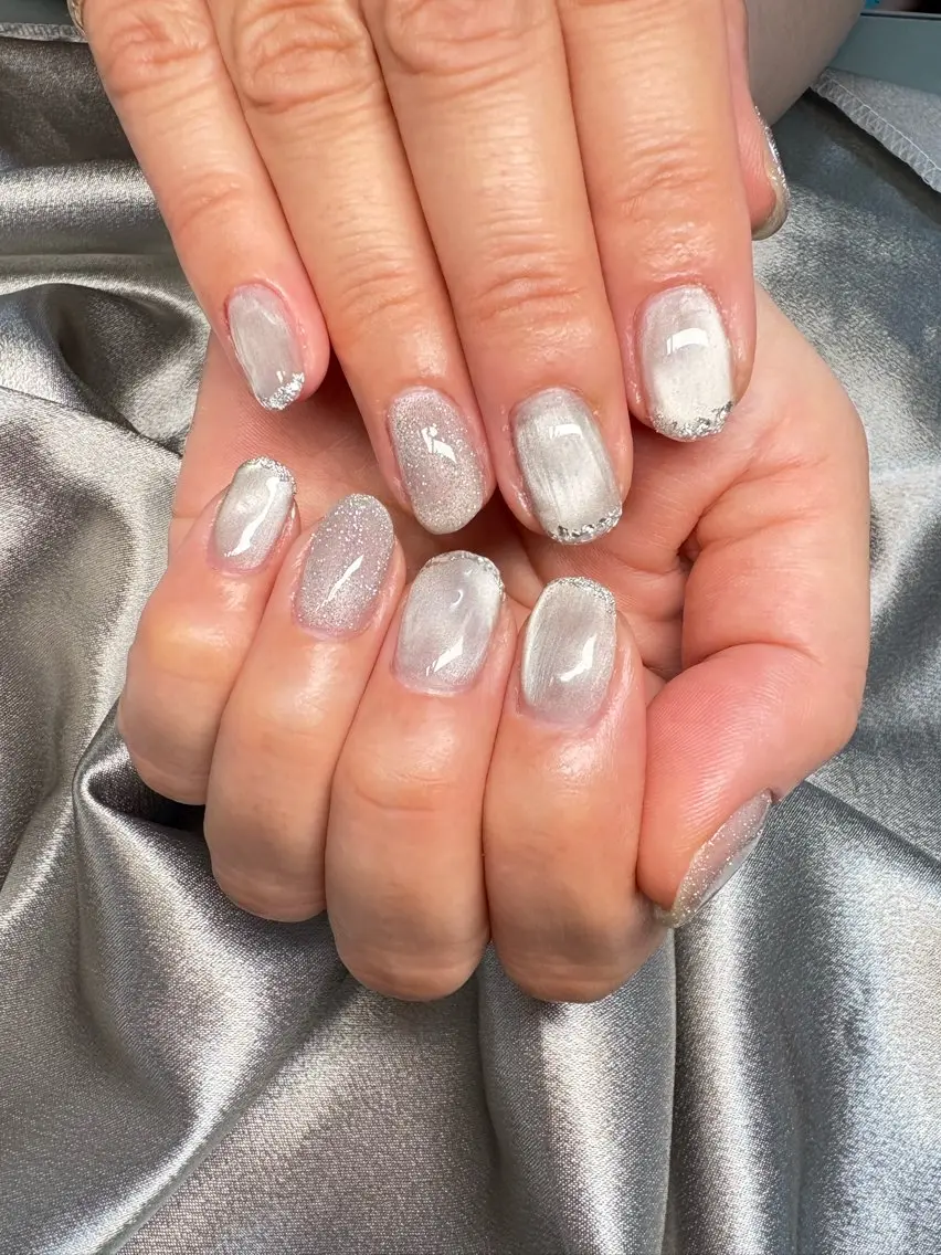 ネイル ラメ(グリッター) シンプルネイル ハンドネイル Cocopelli N'STYLEのネイルデザイン