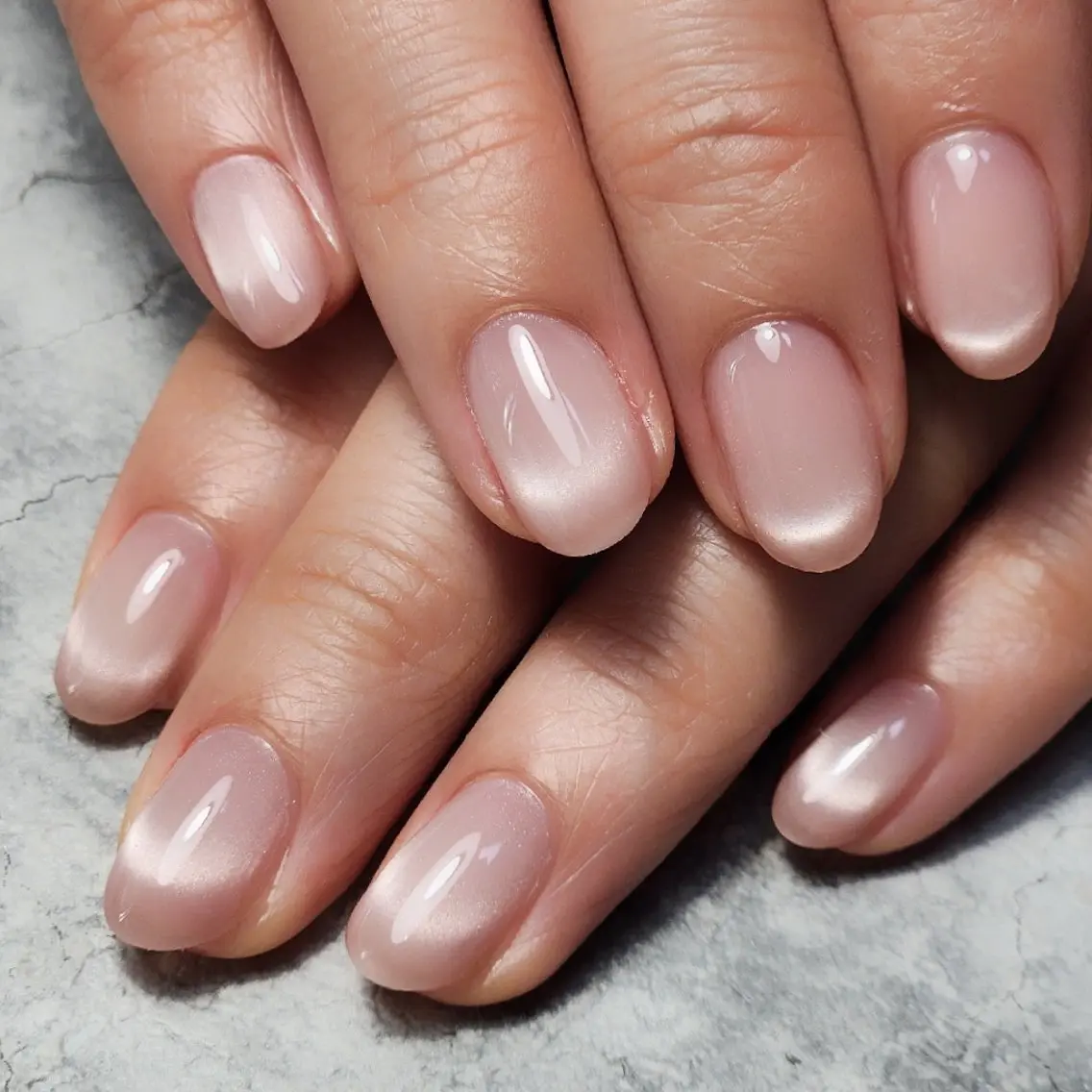 ネイル フレンチネイル マグネットネイル マグネットフレンチ ハンドネイル 個人サロン saltnailのネイルデザイン