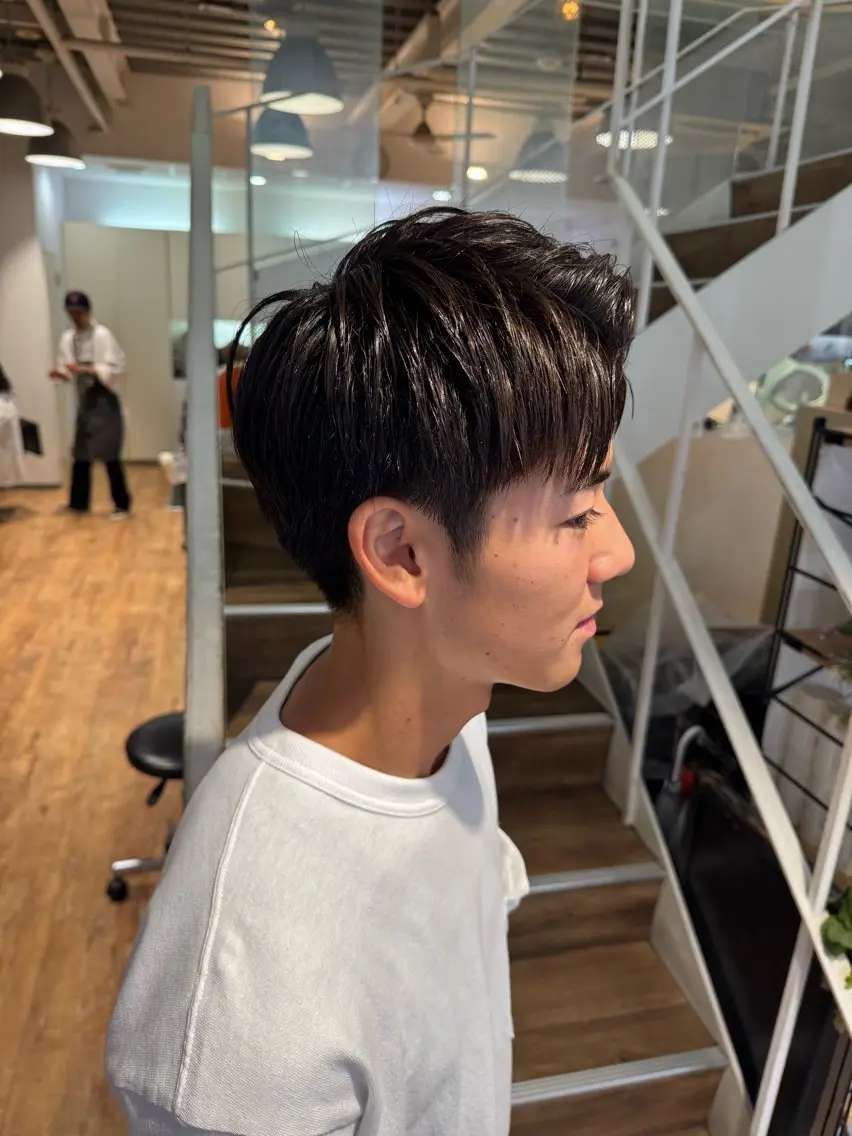 ショート メンズ カット ヘッドスパ hip's eyes SHUNのヘアスタイル