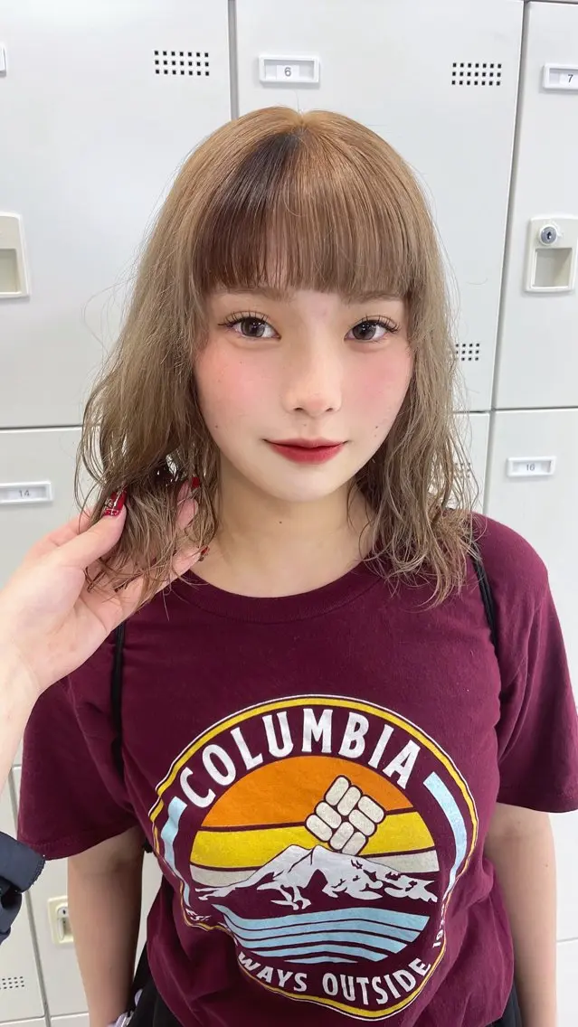 ケアブリーチダブルカラー＋オリジナルトリートメント＋ストレートor巻き 🤎の写真