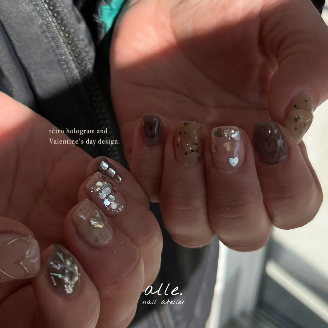 ネイル ハンドネイル atelier alle.のネイルデザイン