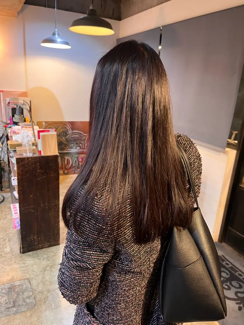 カラー パーマ ヘアカラー 縮毛矯正 松原 樹里のヘアスタイル