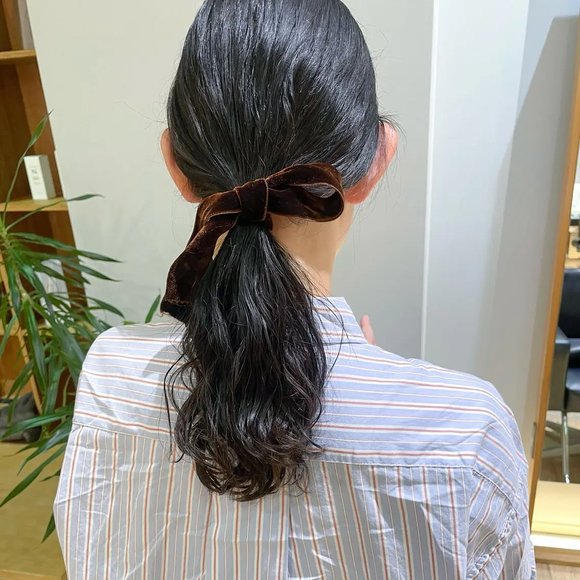 ミディアム パーマ ミディアムパーマ カット パーマ 大橋 芽衣のヘアスタイル