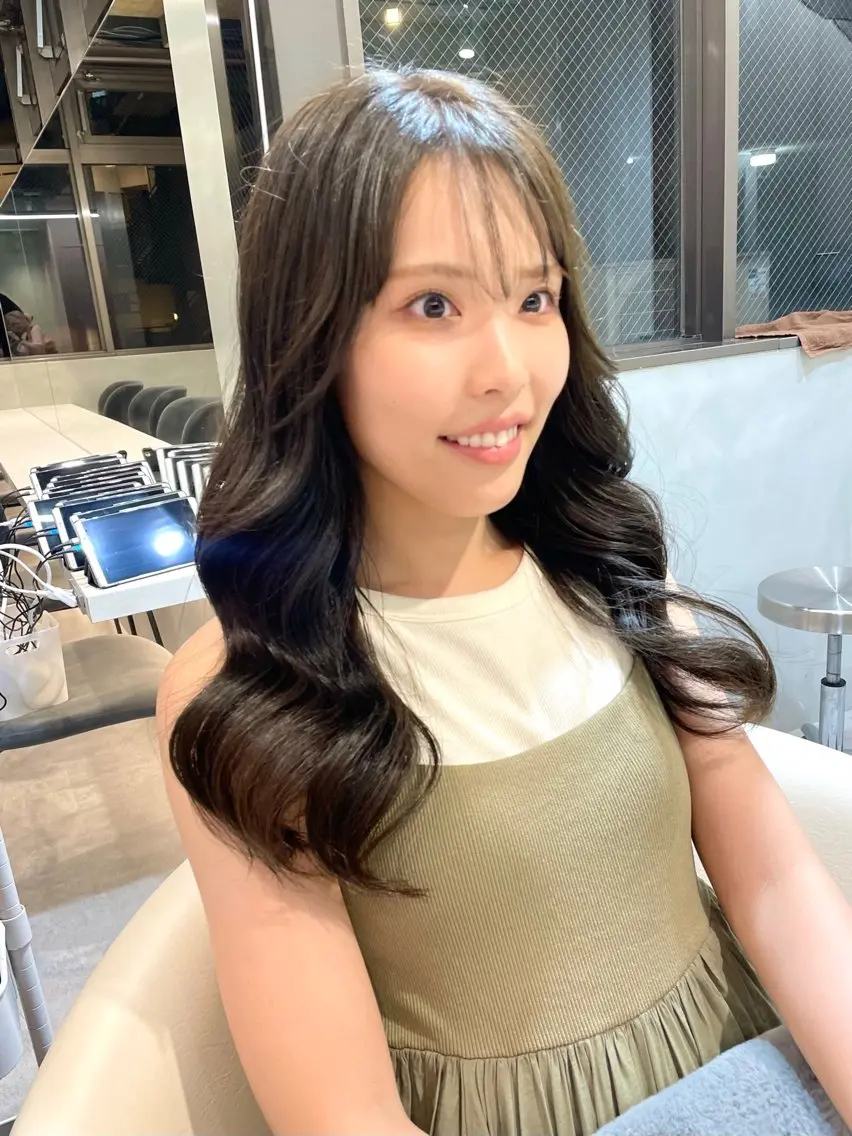 カラー 縮毛矯正ブリーチなし 🍒❤ゆうきのヘアスタイル