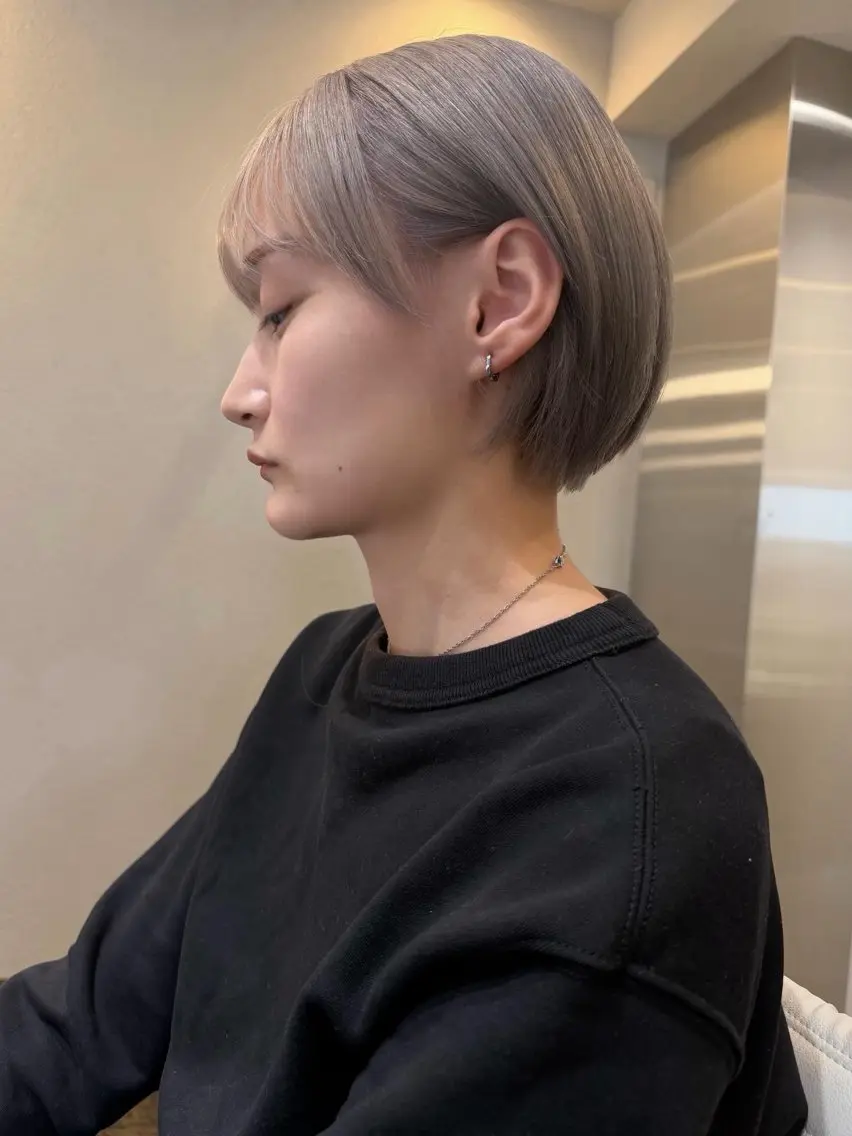 🤍大人可愛いショートカットヘアー🤍雰囲気をガラッと変えたい✨可愛い、かっこいい雰囲気に合わせてカットします✨の写真
