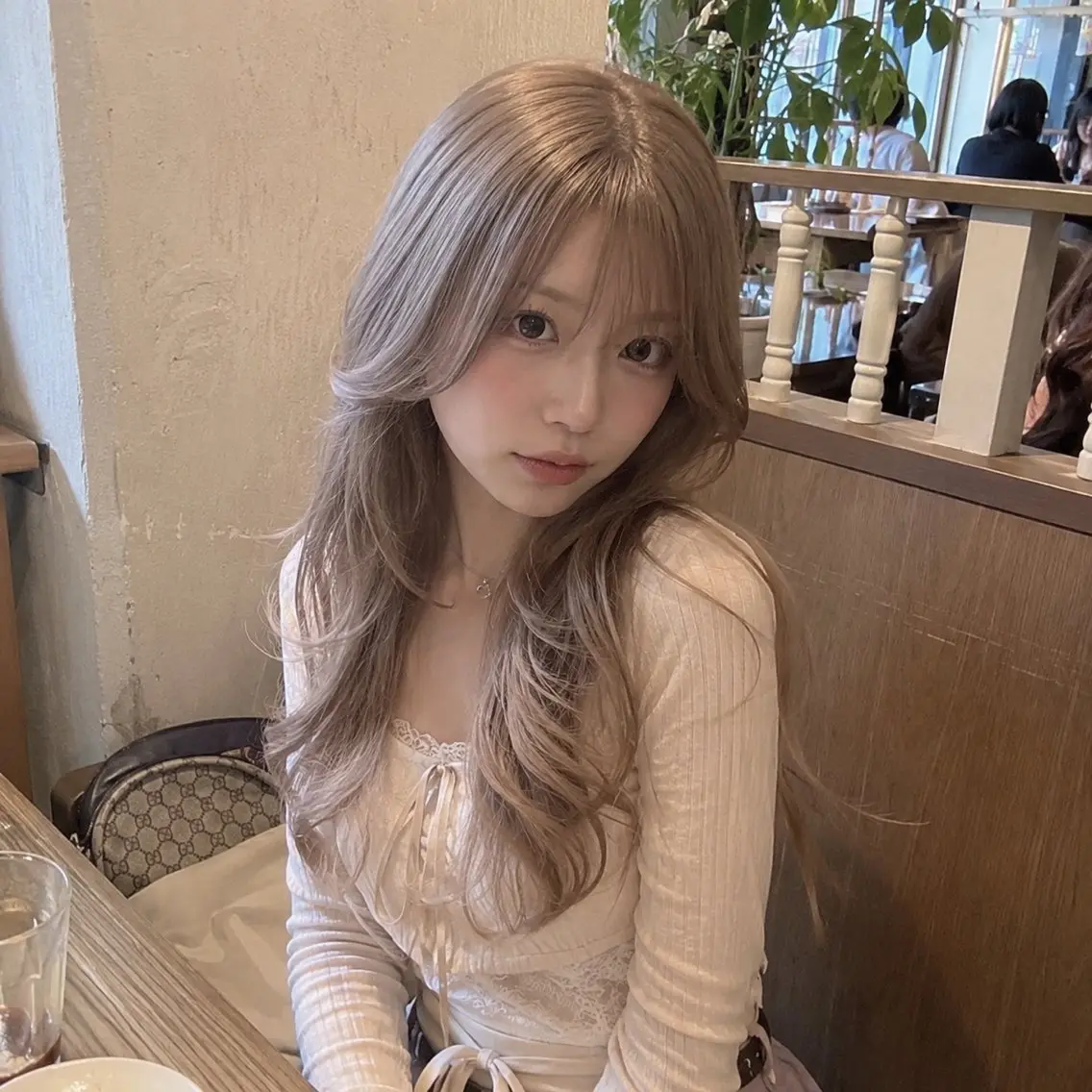 ロング カラー ヘアカラー iZa/心斎橋 TETE/カラーのヘアスタイル