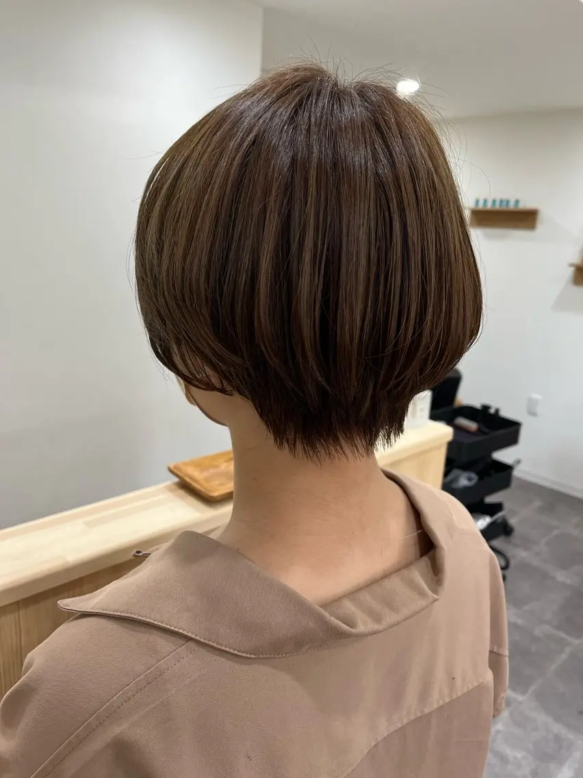 ショート カラー アッシュ ショートヘア (kakko )のヘアスタイル