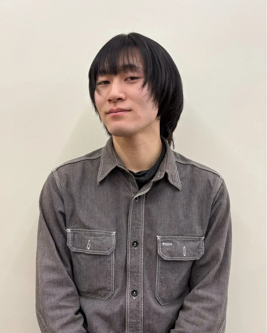 ミディアム 縮毛矯正 【似合わせカット】 谷口海斗のヘアスタイル