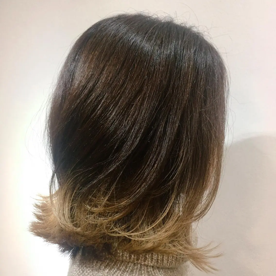 ミディアム カラー 髪質改善NO1🏅 小川　綾子のヘアスタイル