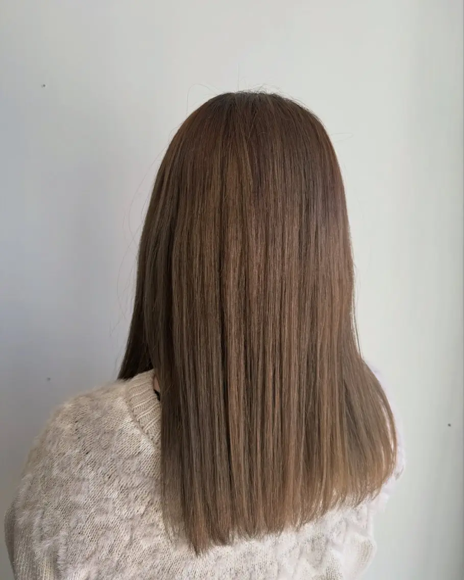 ロング カラー ヘアカラー 大塚 しおりのヘアスタイル