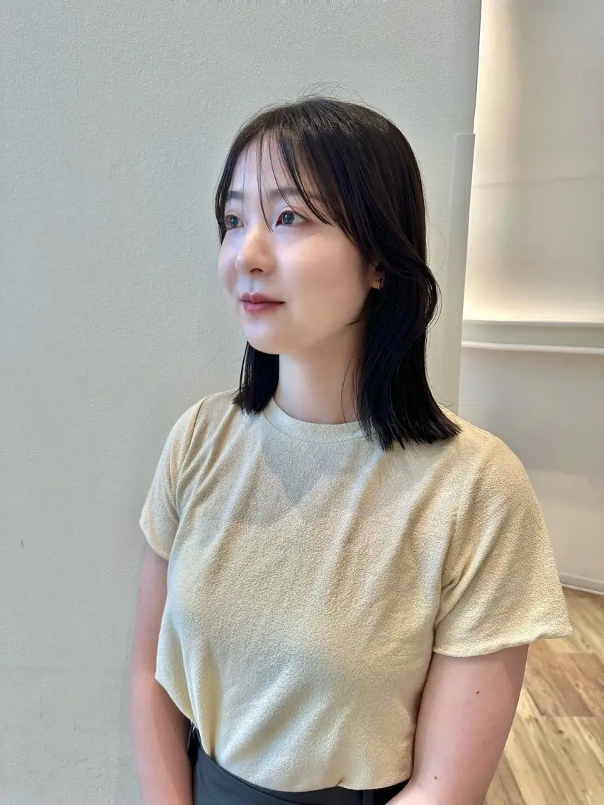 ミディアム K-two谷町❄️ hinaのヘアスタイル