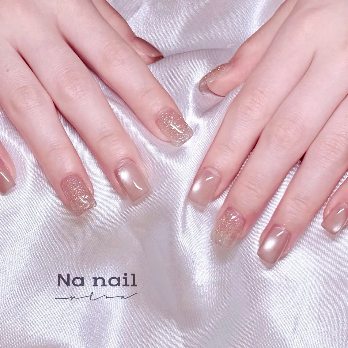 ネイル フラッシュネイル マグネットネイル ハンドネイル Anna nailのネイルデザイン