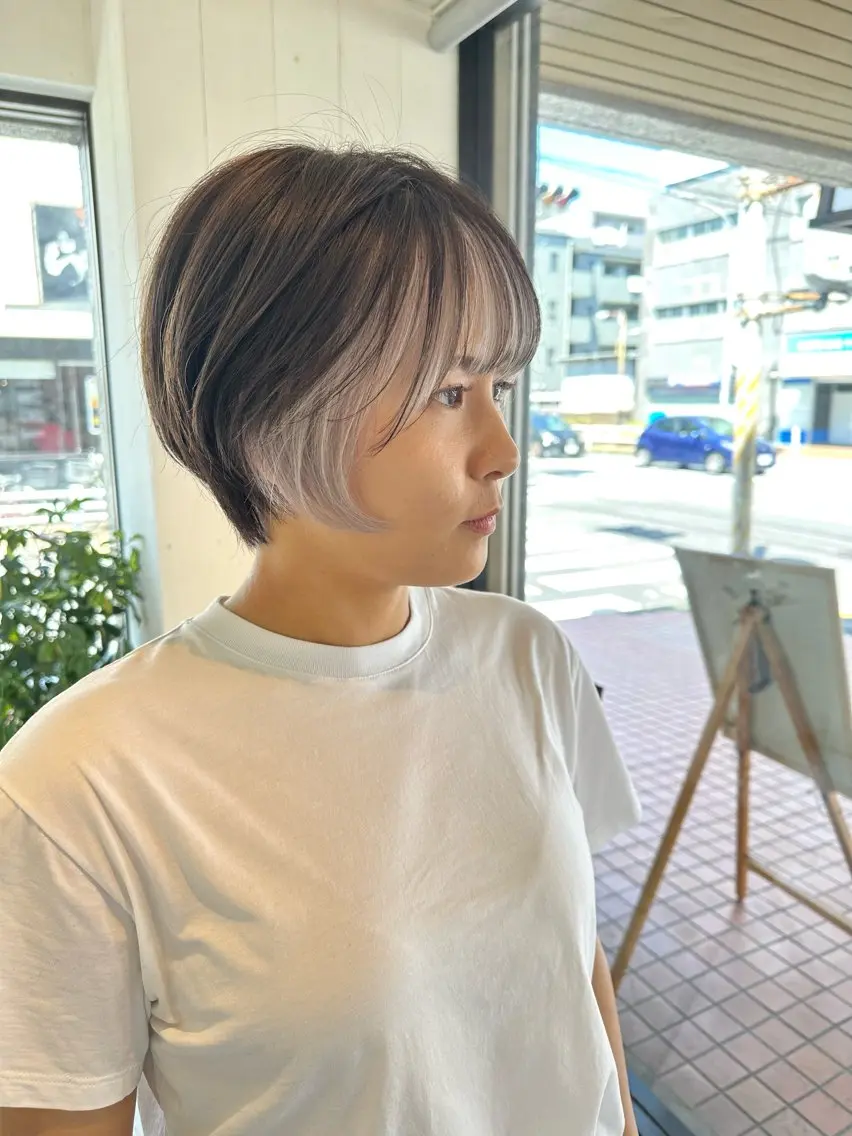 インナーカラー🩷🩷の写真