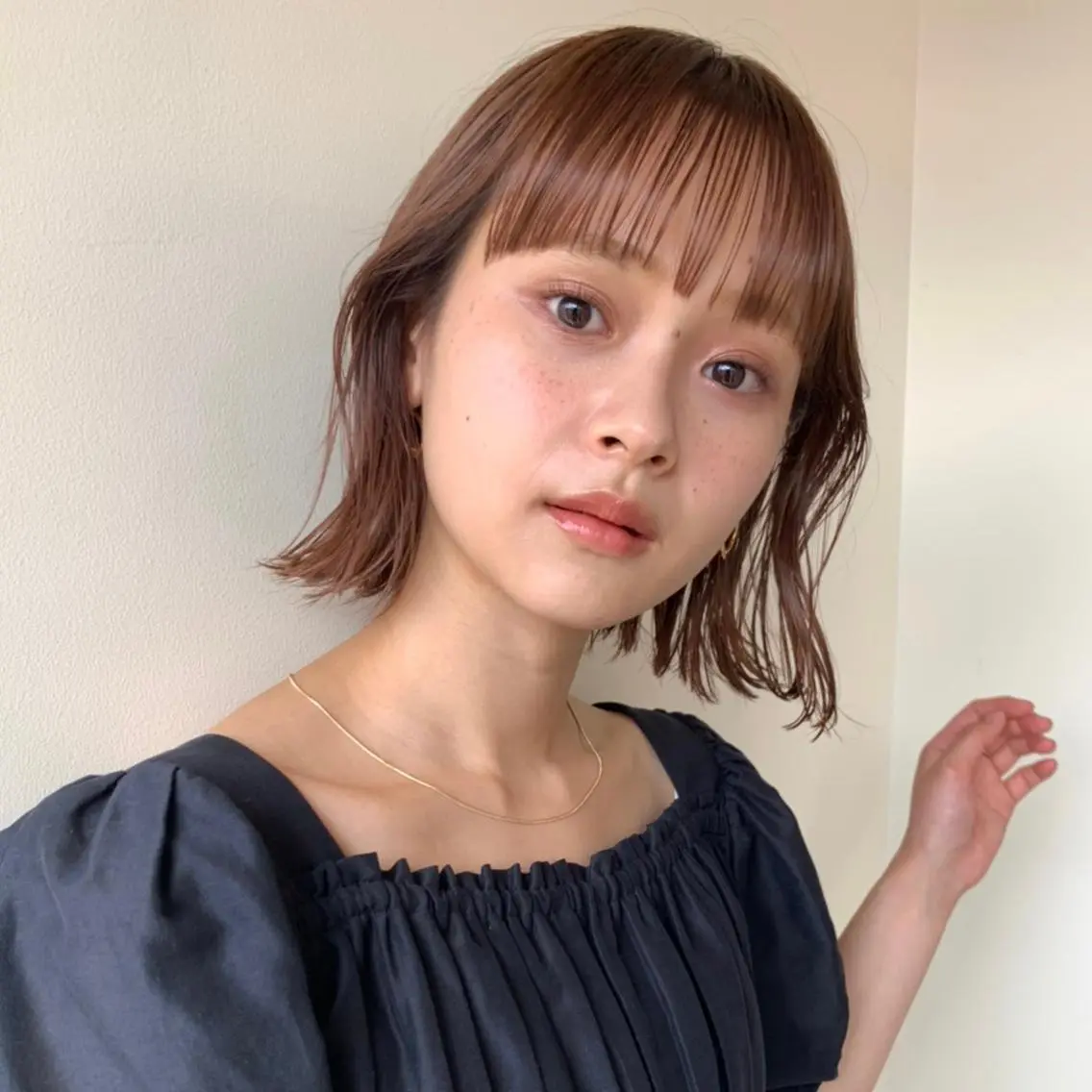【1日2名限定】💎カットカラー💎（トリートメント付）の写真