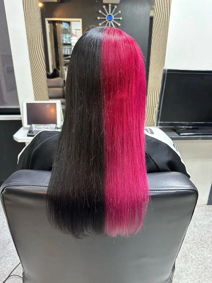 セミロング ヘアカラー トリートメント 坪井 拓海のヘアスタイル