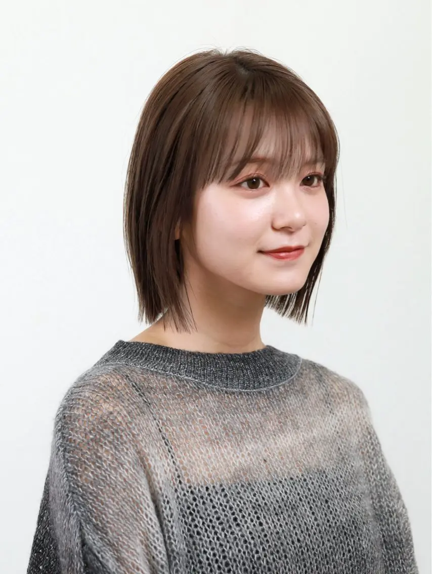ミディアム カラー 柔らかいレイヤー🌿 大人ヘア/みっきーのヘアスタイル