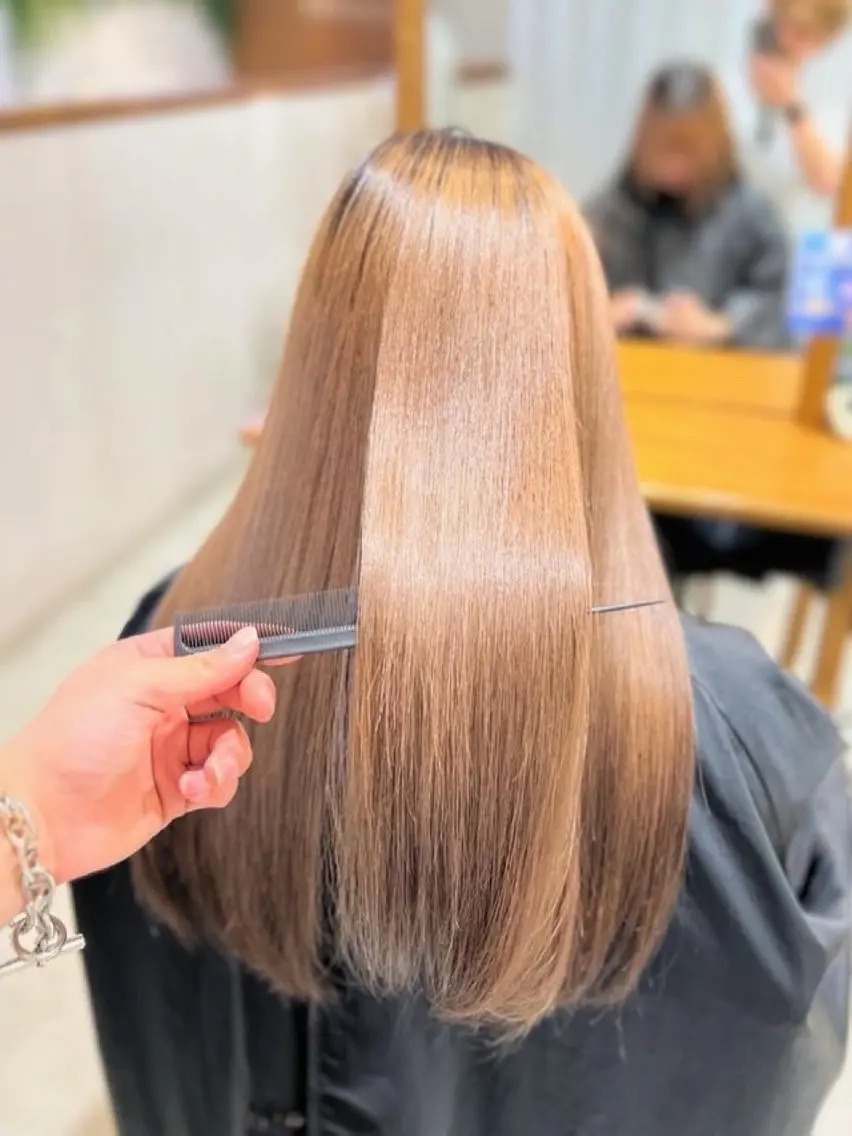 ロング 髪質改善❤️‍🔥 艶髪 🍒IKUMIのヘアスタイル
